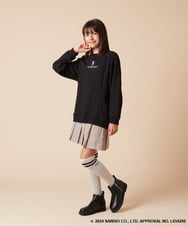 KJKKW82034 a.v.v KIDS(アー・ヴェ・ヴェ) [140-150]【クロミ】プルオーバー ブラック