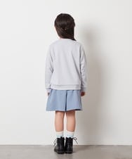 KJKLV80029 a.v.v KIDS(アー・ヴェ・ヴェ) [100-140]【すみっコぐらし】リバーシブルスパンコールトレーナー ライトブルー