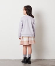 KJKLV80029 a.v.v KIDS(アー・ヴェ・ヴェ) [100-140]【すみっコぐらし】リバーシブルスパンコールトレーナー ライトブルー