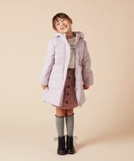 KJLAA40029 a.v.v KIDS(アー・ヴェ・ヴェ) [100-130]フロントボタンデザインラップパンツ ピンク