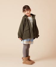 KJLAA44029 a.v.v KIDS(アー・ヴェ・ヴェ) [100-130]シャギーチェックショートパンツ ライトブルー