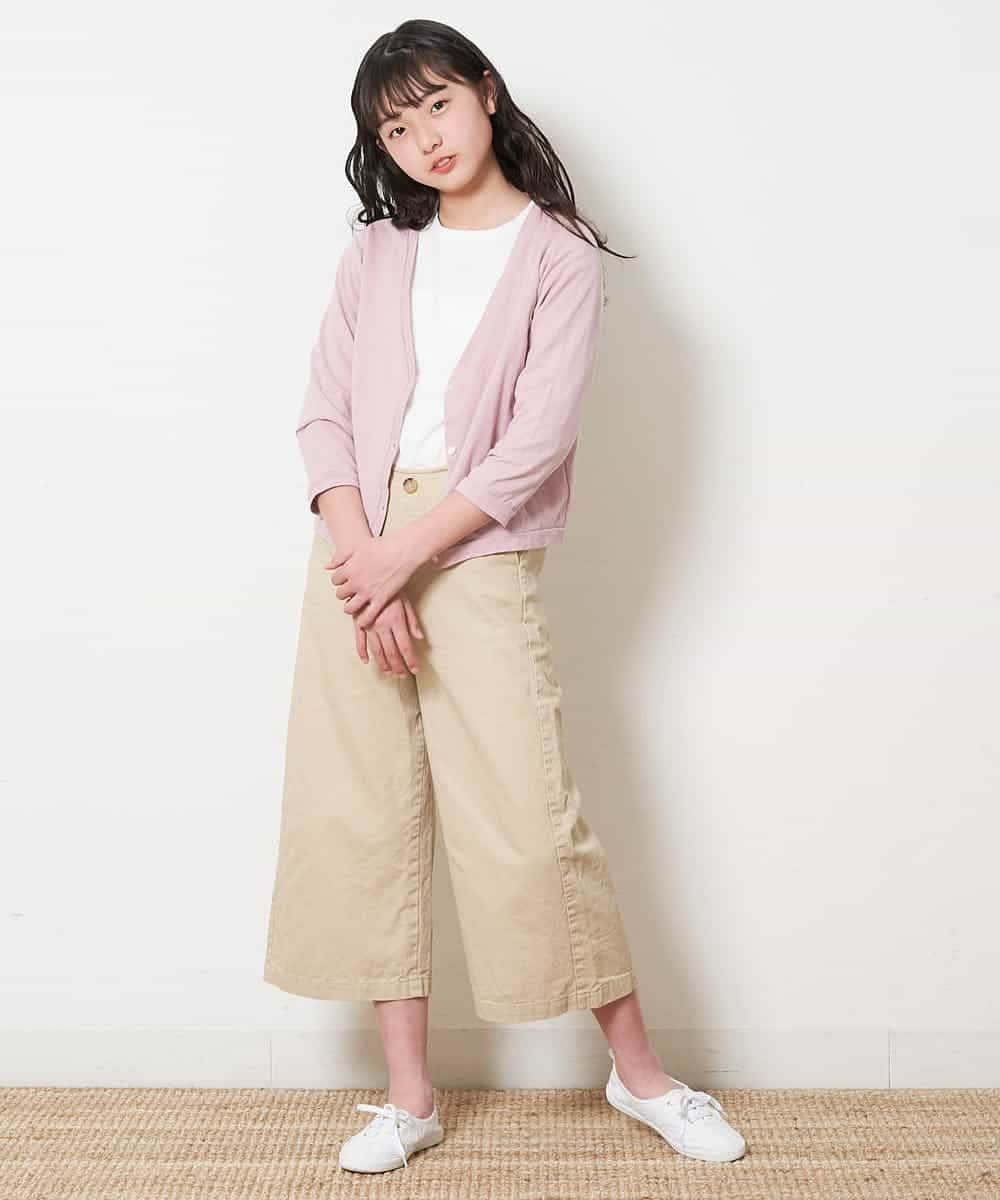 KJLFM30034 a.v.v KIDS(アー・ヴェ・ヴェ) [100-130]ワイドサスペンダー付きパンツ[WEB限定サイズ] ブルー