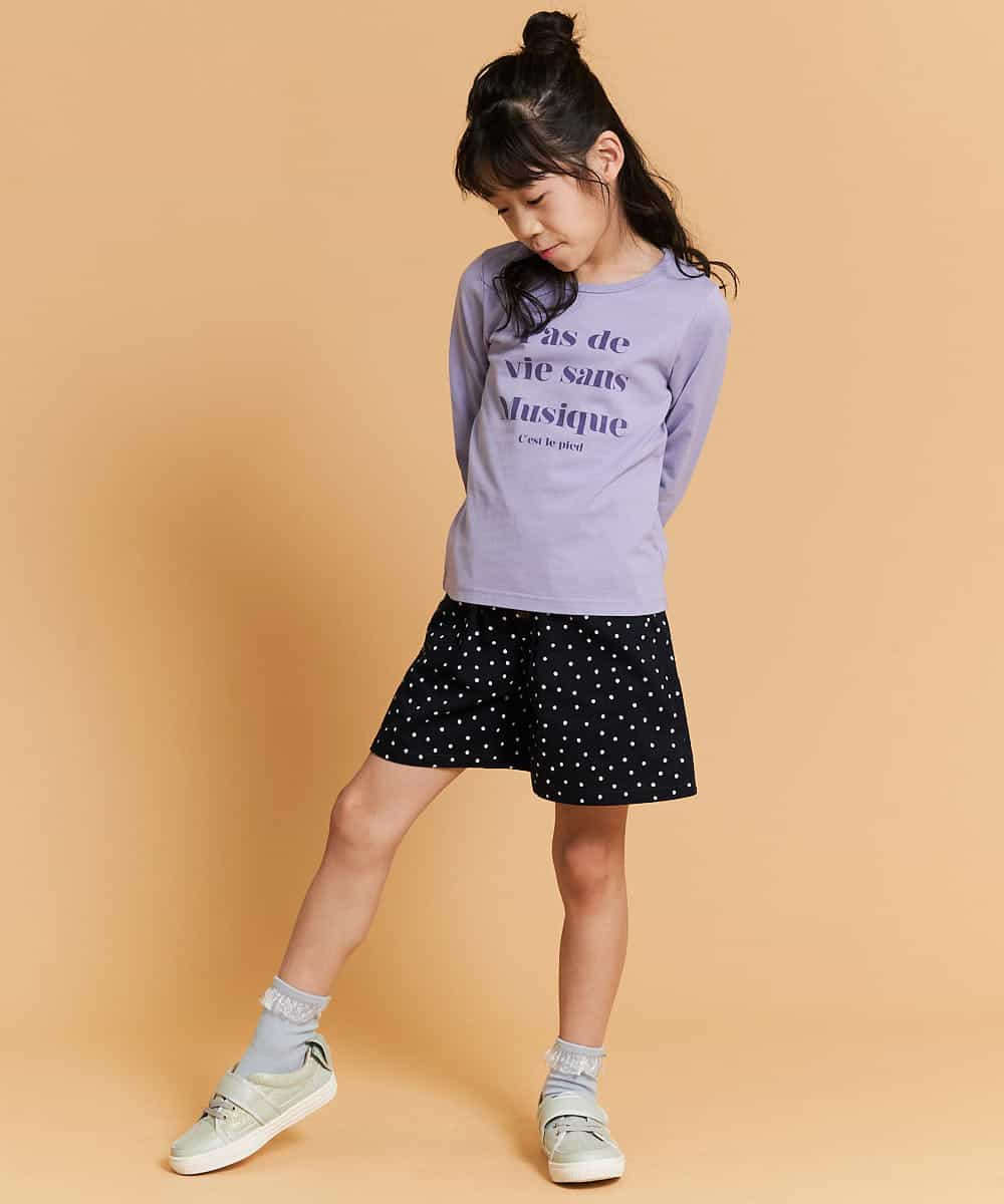 KJLFM31024 a.v.v KIDS(アー・ヴェ・ヴェ) [100-130]アソート無地柄ショートパンツ[WEB限定サイズ] カーキ