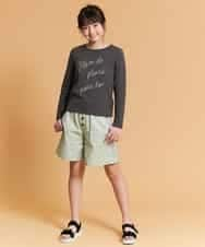 KJLFM31024 a.v.v KIDS(アー・ヴェ・ヴェ) [100-130]アソート無地柄ショートパンツ[WEB限定サイズ] カーキ