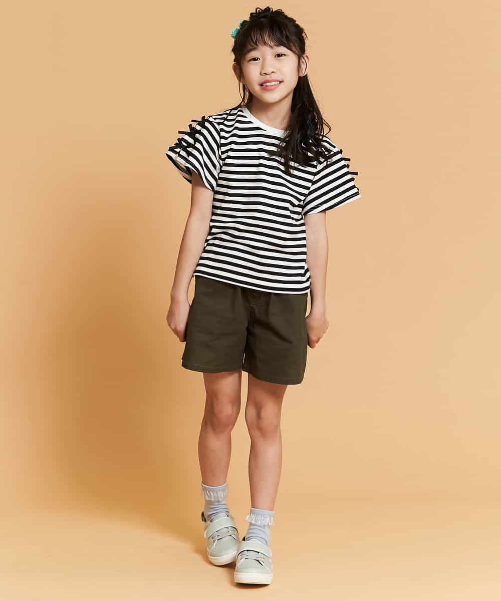 KJLFO31034 a.v.v KIDS(アー・ヴェ・ヴェ) [160]アソート無地柄ショートパンツ[WEB限定サイズ] デニム