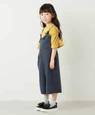 KJLJD03039 a.v.v KIDS(アー・ヴェ・ヴェ) [100-130]ダブルストラップサロペット[WEB限定サイズ] グリーン