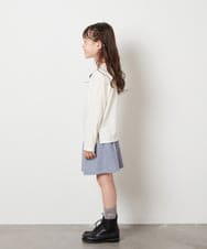 KJLJV30029 a.v.v KIDS(アー・ヴェ・ヴェ) [120-130]タックショートパンツ ライトブルー