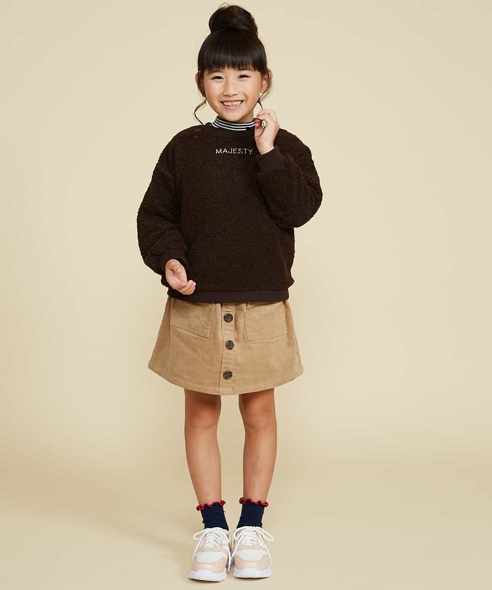 KJLKG03029 a.v.v KIDS(アー・ヴェ・ヴェ) [100-130]コーデュロイワークラップパンツ[WEB限定サイズ] ラベンダー