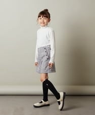 KJLKS46029 a.v.v KIDS(アー・ヴェ・ヴェ) [100-130]ツイードショートパンツ ベージュ