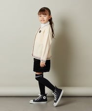 KJLLT61034 a.v.v KIDS(アー・ヴェ・ヴェ) [140-150]ベロアキルティングショートパンツ アイボリー