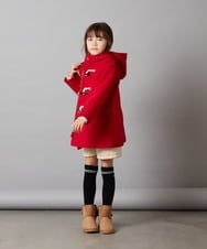 KJLLU61039 a.v.v KIDS(アー・ヴェ・ヴェ) [160]ベロアキルティングショートパンツ アイボリー