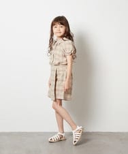 KJNGU02055 a.v.v KIDS(アー・ヴェ・ヴェ) [160]【2点セット】トップス＆スカパン ライトブルー