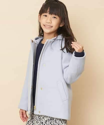 KJUAM03059 a.v.v KIDS [100-130]【洗濯機で洗える】2ｗａｙＡラインショートコート[WEB限定サイズ]