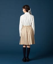 KQHTA01054 a.v.v KIDS(アー・ヴェ・ヴェ) [140-160]【卒服】チェックプリーツスカート ネイビー