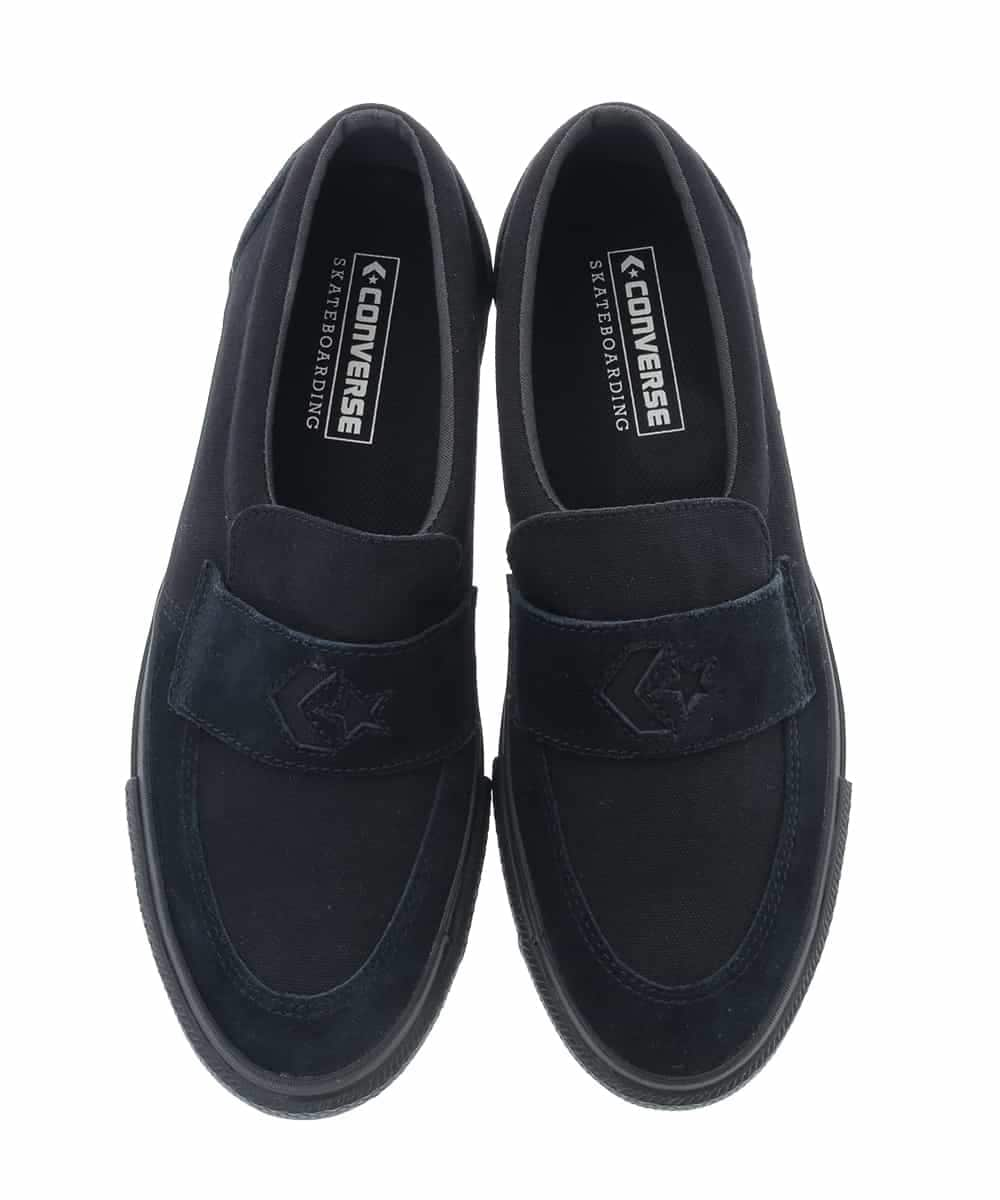 KT6AM11085 a.v.v MEN(アー・ヴェ・ヴェ) コンバース LOAFER SK ブラック