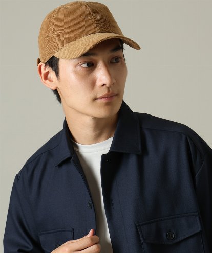 KT7AV87029  【NEW HATTAN】コーデュロイキャップ