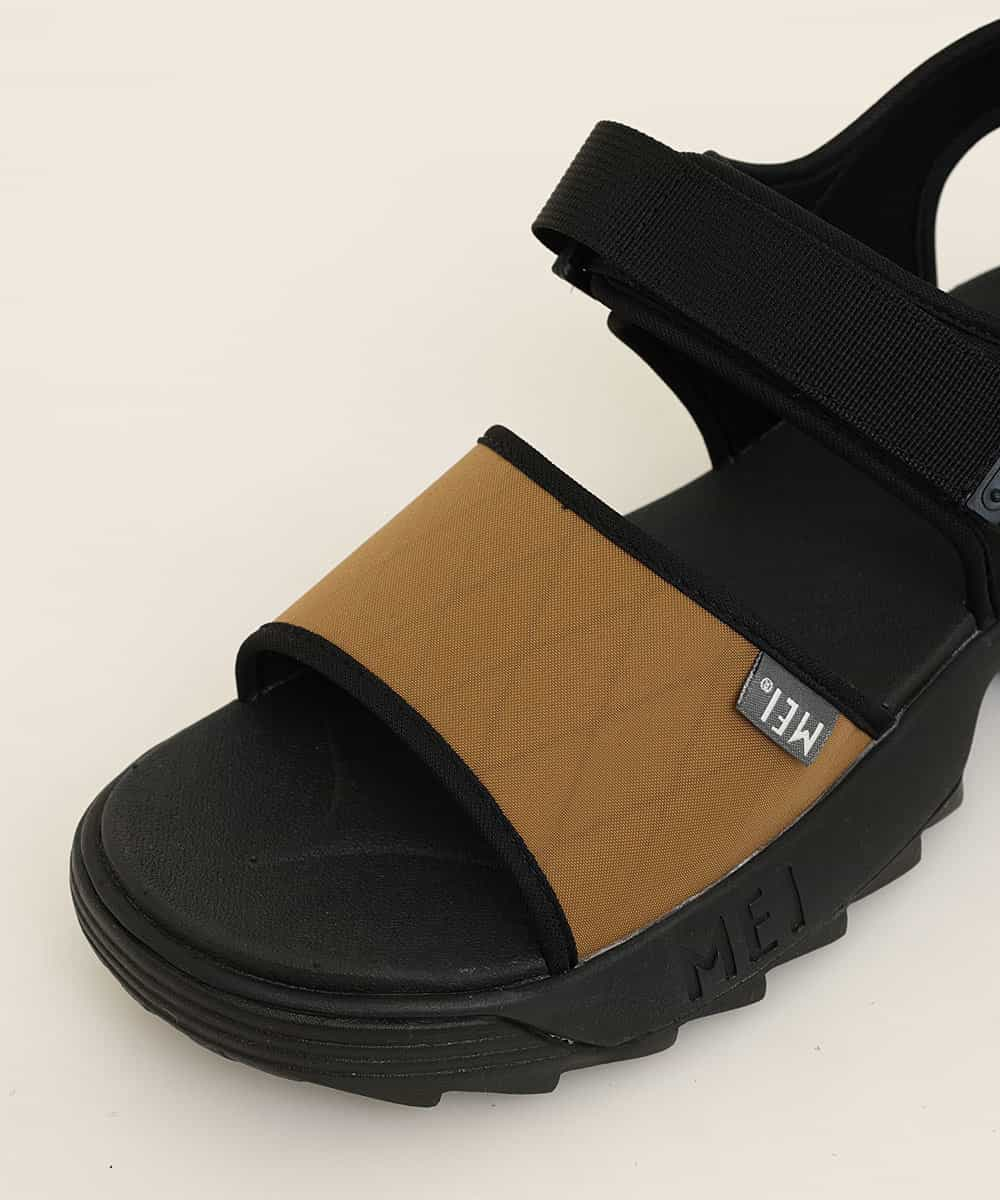 MD6GO11045 MK MICHEL KLEIN HOMME(MKミッシェルクランオム) 【MEI メイ】Men’s Xpac SANDAL リサイクル ナイロン テープ サンダル 厚底 シャークソール ベージュ