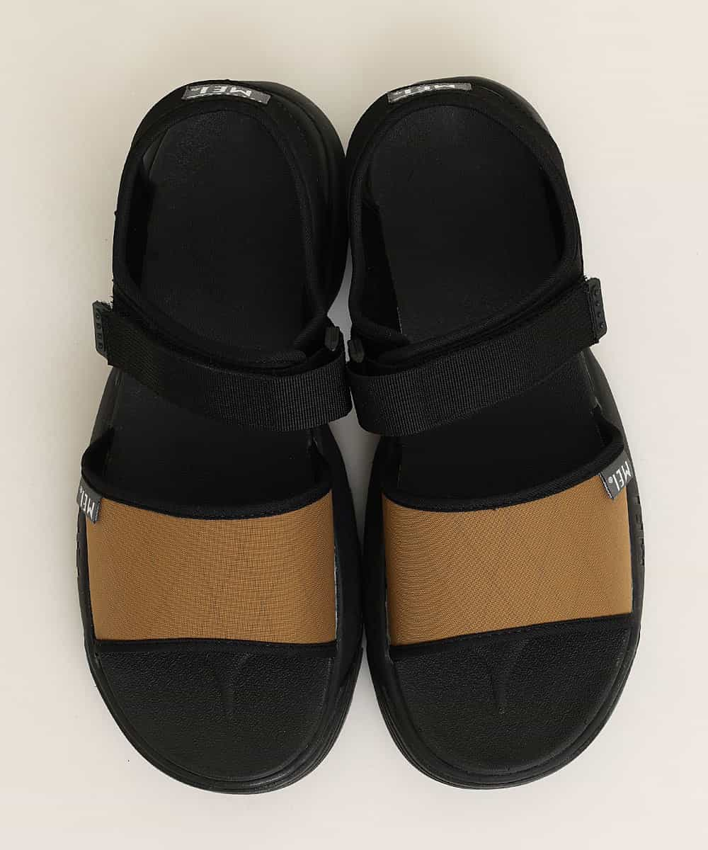 MD6GO11045 MK MICHEL KLEIN HOMME(MKミッシェルクランオム) 【MEI メイ】Men’s Xpac SANDAL リサイクル ナイロン テープ サンダル 厚底 シャークソール ベージュ