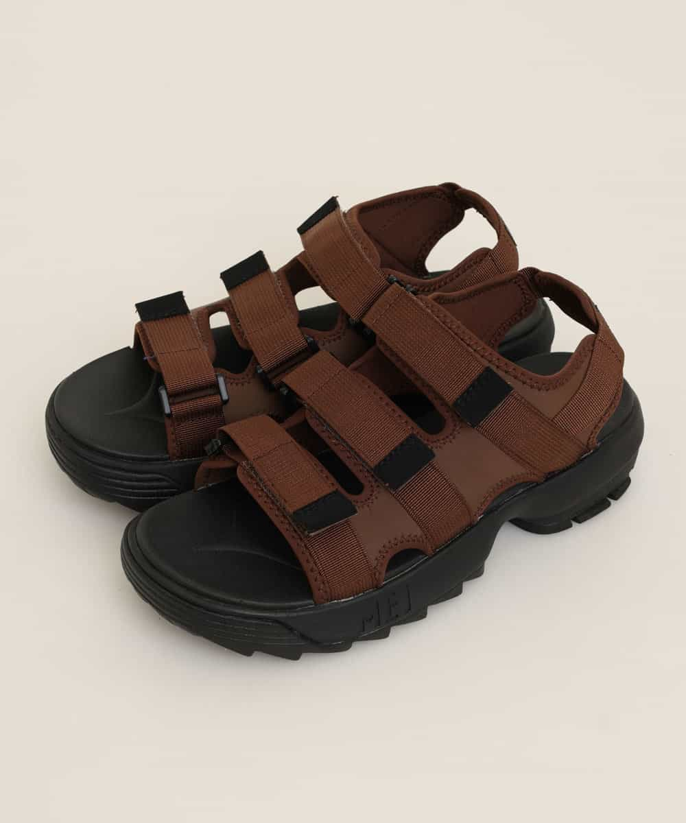 Mk Michel Klein Homme Mkミッシェルクランオム Mei メイ Men S Recycled Nylon 3belt Tape Sandal リサイクル ナイロン テープ サンダル 厚底 シャークソール イトキンオンラインストア