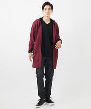 MKCJX13130 MK MICHEL KLEIN HOMME(MKミッシェルクランオム) コーディガン/TRリバーフェイス ライトグレー