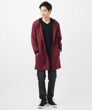 MKCJX13130 MK MICHEL KLEIN HOMME(MKミッシェルクランオム) コーディガン/TRリバーフェイス ライトグレー