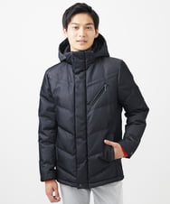 MKJAA22450 MK MICHEL KLEIN HOMME(MKミッシェルクランオム) 【限定展開】ダウンブルゾン / メモリークロス ダークグレー