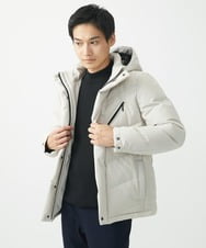 MKJAA23310 MK MICHEL KLEIN HOMME(MKミッシェルクランオム) 【2WAY】ダウンブルゾン / LANATEC ECO アイボリー