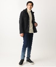 MKJAC07272 MK MICHEL KLEIN HOMME(MKミッシェルクランオム) 【MonoMax掲載】2WAYブルゾン / TEC EASY JERSY ブラック