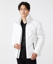 MKJAX80220 MK MICHEL KLEIN HOMME(MKミッシェルクランオム) シームレス / 中綿ブルゾン ホワイト(90)