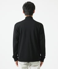 MKJGC07110 MK MICHEL KLEIN HOMME(MKミッシェルクランオム) MA-1ブルゾン / シルキーポンチ ブラック(94)