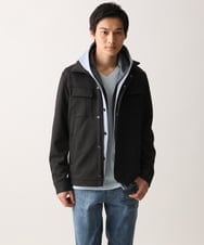 MKJGC10190 MK MICHEL KLEIN HOMME(MKミッシェルクランオム) M-65ブルゾン / TEC EASY JERSEY2025 カーキ