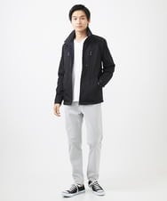 MKJGC11210 MK MICHEL KLEIN HOMME(MKミッシェルクランオム) ミリタリーブルゾン/サテンリバーストレッチ ブラック