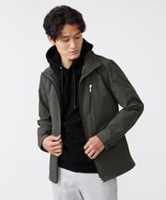 MKJJU02230 MK MICHEL KLEIN HOMME(MKミッシェルクランオム) フーディーブルゾン / CORDURA ストレッチクロス カーキ(36)