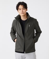 MKJJU02230 MK MICHEL KLEIN HOMME(MKミッシェルクランオム) フーディーブルゾン / CORDURA ストレッチクロス カーキ(36)