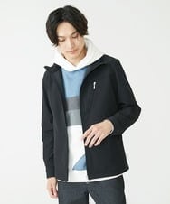 MKJJU02230 MK MICHEL KLEIN HOMME(MKミッシェルクランオム) フーディーブルゾン / CORDURA ストレッチクロス ブラック(94)