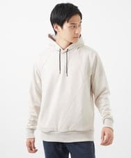 MKKAC11090 MK MICHEL KLEIN HOMME(MKミッシェルクランオム) プルオーバーパーカー/ポンチスエード ベージュ