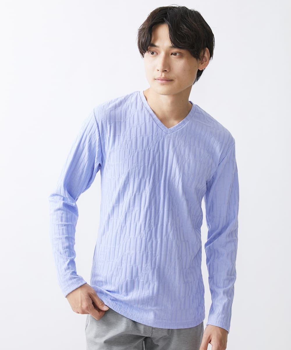 【人気】PRADA ロゴ プリント ストライプ シャツ 38 ワイシャツ 高級EMIT