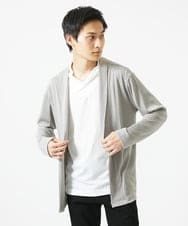 MKKGC18079 MK MICHEL KLEIN HOMME(MKミッシェルクランオム) ショールカラーTシャツ ホワイト