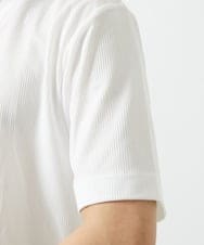 MKKGC18079 MK MICHEL KLEIN HOMME(MKミッシェルクランオム) ショールカラーTシャツ ホワイト