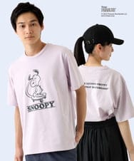 MKKGC84069 MK MICHEL KLEIN HOMME(MKミッシェルクランオム) ビンテージスヌーピーTシャツ ピンク