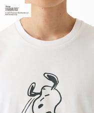 MKKGC84069 MK MICHEL KLEIN HOMME(MKミッシェルクランオム) ビンテージスヌーピーTシャツ ホワイト