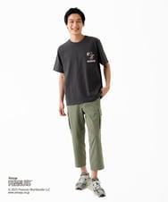 MKKGC84069 MK MICHEL KLEIN HOMME(MKミッシェルクランオム) ビンテージスヌーピーTシャツ ダークグレー