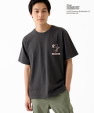 MKKGC84069 MK MICHEL KLEIN HOMME(MKミッシェルクランオム) ビンテージスヌーピーTシャツ ダークグレー