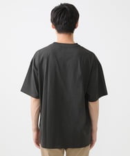 MKKIX88045 MK MICHEL KLEIN HOMME(MKミッシェルクランオム) 【ユニセックスで着られる】Tシャツ/HIDE&SEEKアニマル刺繍 ダークグレー