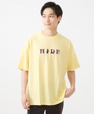 MKKIX88045 MK MICHEL KLEIN HOMME(MKミッシェルクランオム) 【ユニセックスで着られる】Tシャツ/HIDE&SEEKアニマル刺繍 ダークグレー