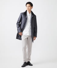 MKLAA62130 MK MICHEL KLEIN HOMME(MKミッシェルクランオム) スラックスパンツ / スエードタッチライト ベージュ