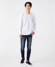 MKLAC42130 MK MICHEL KLEIN HOMME(MKミッシェルクランオム) 【全4サイズ展開】デニムパンツ/ハイパースキニーストレッチ ブルー