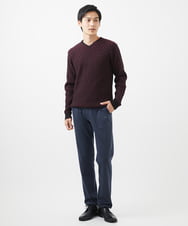 MKLDA66150 MK MICHEL KLEIN HOMME(MKミッシェルクランオム) テーパードパンツ / ソフトサーモドビージャージ ブルー