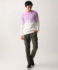 MKLGC82130 MK MICHEL KLEIN HOMME(MKミッシェルクランオム) スーパーストレッチカーゴパンツ カーキ