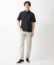 MKLHV51150 MK MICHEL KLEIN HOMME(MKミッシェルクランオム) ベーシックパンツ / シルキーモクロディー アイボリー